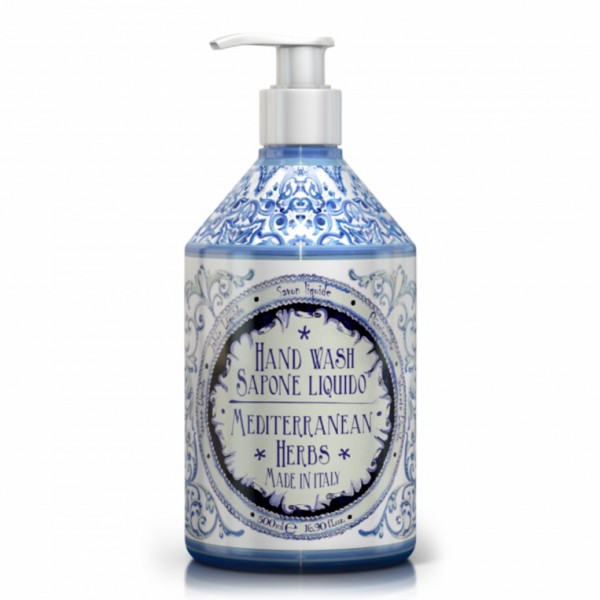 Rudy Profumi Jabón de Manos Líquido 500ml Hierbas Mediterraneas
