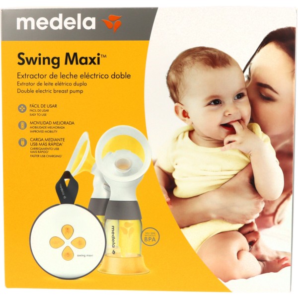 Medela Extractor de Leche Electrico Doble Swing Maxi 2